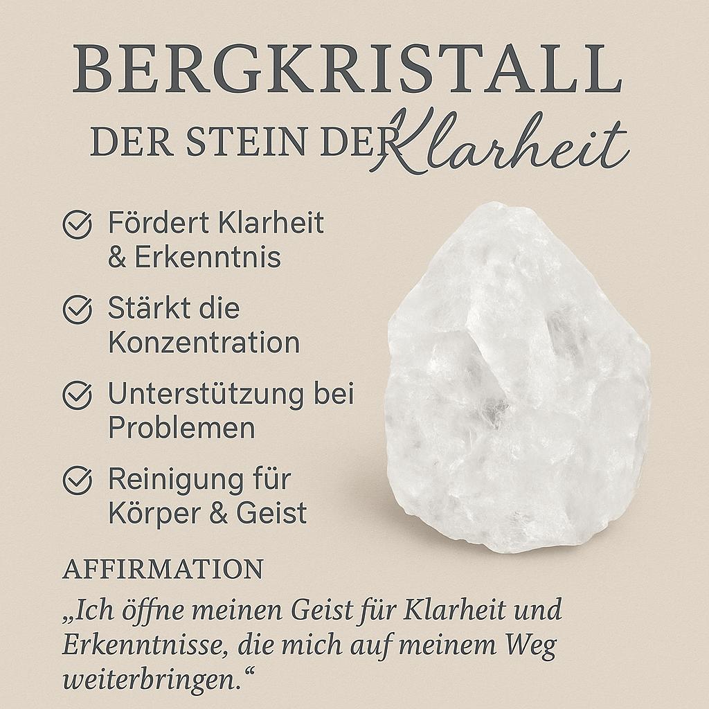 Bergkristall Dreieck vergoldet