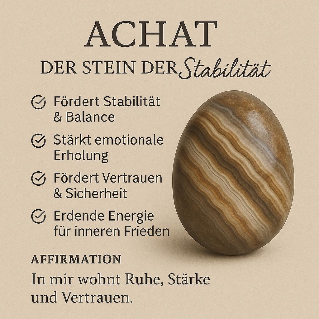 Achat Halskette in Kreisform vergoldet
